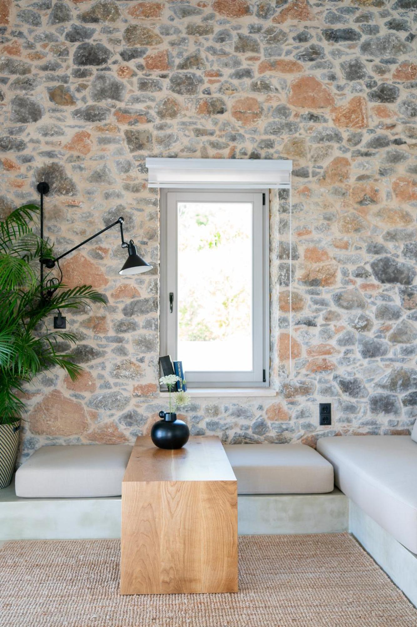 Stone Build Suite With Private Pool Kolios Exteriör bild